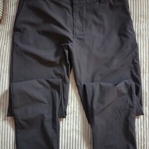lululemon athletica Men's Black Chino-Style Pants